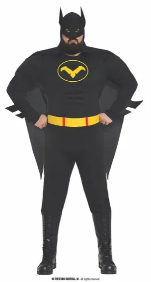 BLACK HÉROS ADULTE TAILLE XL