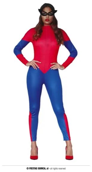 SUPER HÉROÏNE ADULTE TAILLE L