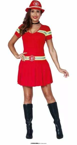 FEMME POMPIER TAILLE S – Image 2