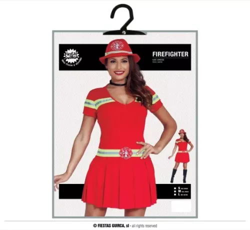 FEMME POMPIER TAILLE S – Image 4