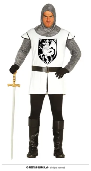 CHEVALIER MOYEN ÂGE TAILLE M