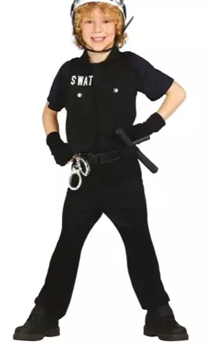 POLICIER SWAT 5 / 6 ANS