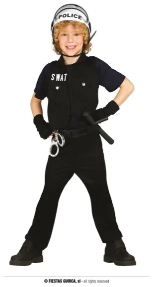 POLICIER SWAT 5 / 6 ANS