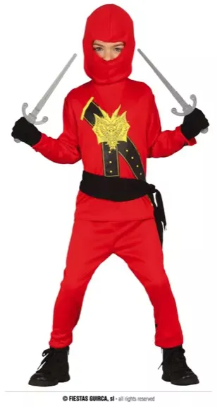 NINJA ROUGE 5 / 6 ANS