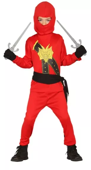 NINJA ROUGE 5 / 6 ANS – Image 2