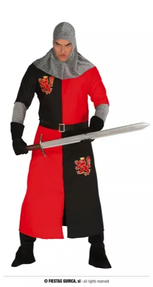 CHEVALIER MEDIEVAL TAILLE L 52-54