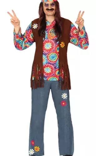HIPPIE, ADULTE, 54 – 56 (XL)