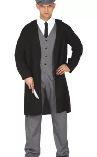 GANGSTER ANGAIS, ADULTE, 54 – 56 (XL)