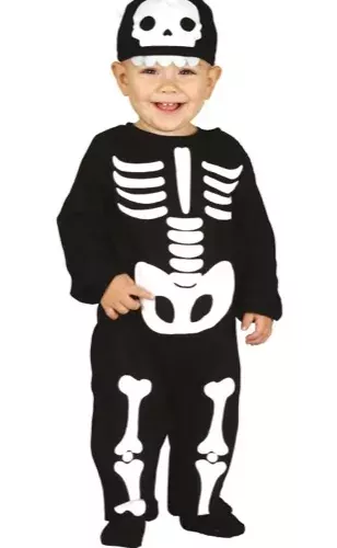 CUTE SKELETON 12-18 MOIS