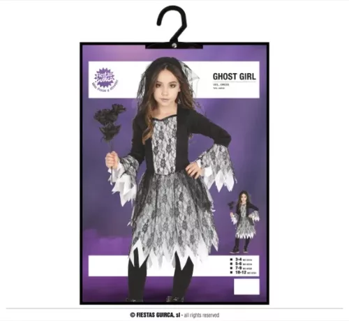 FANTÔME PETITE FILLE ENFANTS 7-9 ANS – Image 3