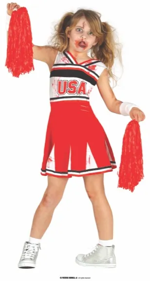CHEERLEADER ZOMBIE ENFANTS 5-6 ANS – Image 2