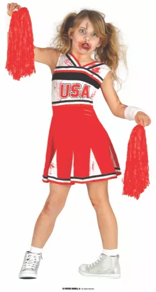 CHEERLEADER ZOMBIE ENFANTS 10-12 ANS – Image 2