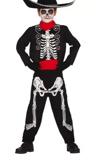MARIACHI SQUELETTE ENFANTS 5-6 ANS