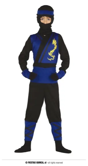 NINJA BLEUE 7 9 ANS