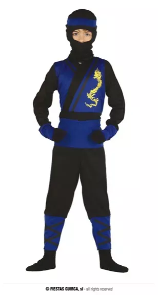 NINJA BLEUE 10 12 ANS