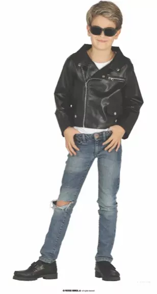 VESTE CUIR 5 6 ANS – Image 2