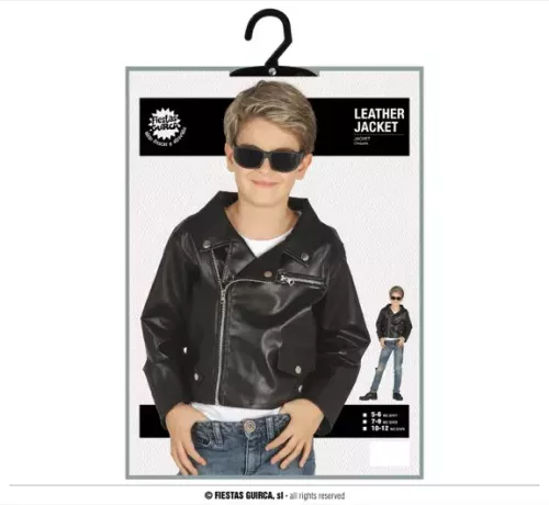 VESTE CUIR 10 12 ANS – Image 3