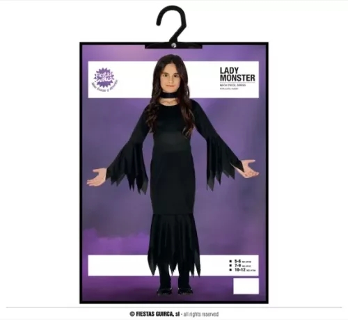 MONSTRE LADY ENFANTS TAILLE 7-9 ANS – Image 3