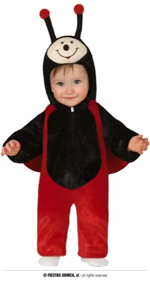 BÉBÉ COCCINELLE 12-18 MOIS