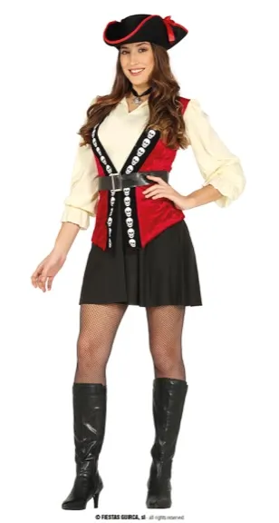 PIRATE, ADULTE, 44 – 46 (XL)