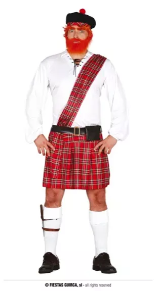 ÉCOSSAIS TAILLE M