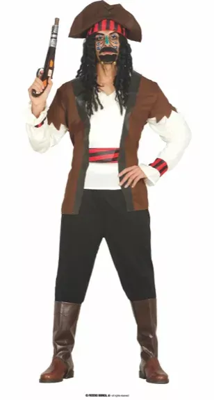 HOMME PIRATE SEPT MER TAILLE M – Image 2