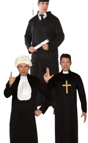 ÉTUDIANTE/PRÊTRE/JUGE TAILLE M 48-50