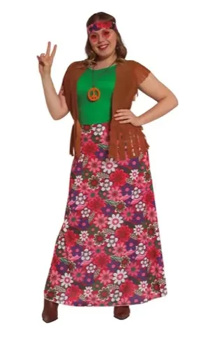 HAPPY HIPPIE ADULTE TAILLE XL
