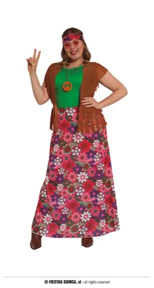 HAPPY HIPPIE ADULTE TAILLE XL
