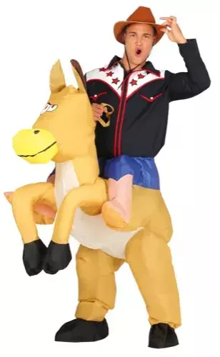 COWBOY GONFLABLE 52 54