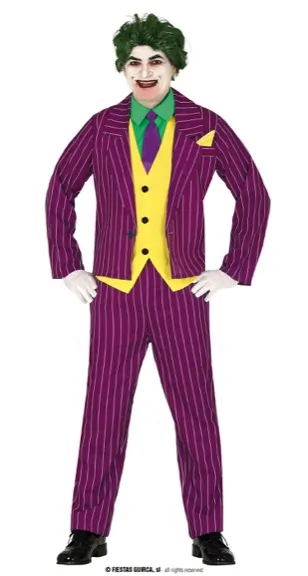 CRAZY VILLAIN, ADULTE, 54 – 56 (XL)