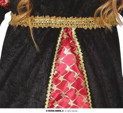 DAME MÉDIÉVALE ENFANTS TAILLE 7 9 ANS – Image 5