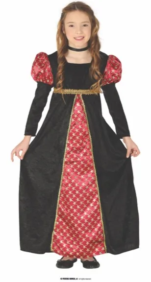 DAME MÉDIÉVALE ENFANTS TAILLE 10 12 ANS – Image 2