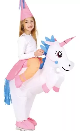 LICORNE GONFLABLE ENFANTS TAILLE 7 9 ANS