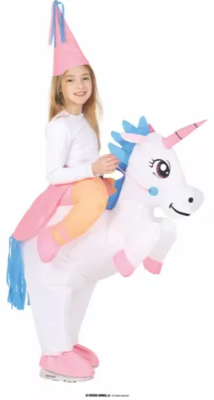 LICORNE GONFLABLE ENFANTS TAILLE 7 9 ANS – Image 2