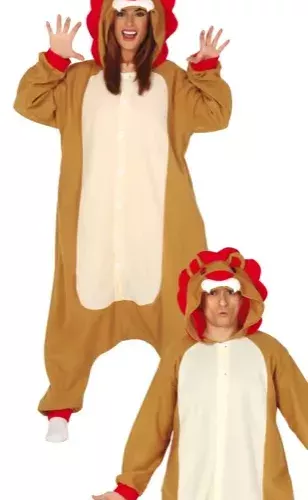 PYJAMA LION ADULTE TAILLE L 52 54