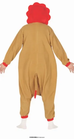 PYJAMA LION ADULTE TAILLE L 52 54 – Image 3