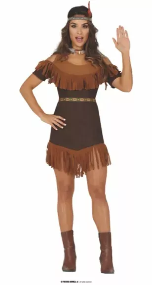 AMÉRINDIENNE ADULTE TAILLE M 38 40 – Image 2