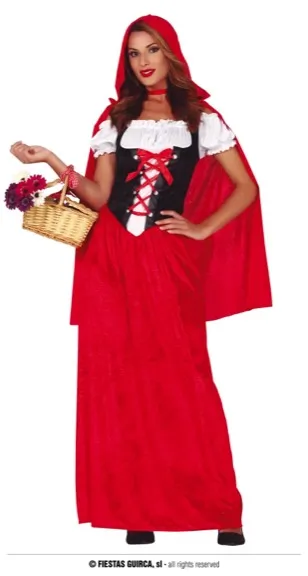 LE PETIT CHAPERON ADULTE TAILLE M 38 40