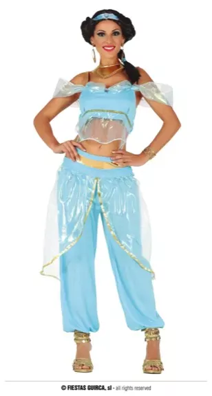 PRINCESSE DU DÉSERT ADULTE TAILLE L 42 44