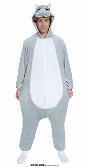 PYJAMA HIPPOPOTAME TAILLE M 46 48