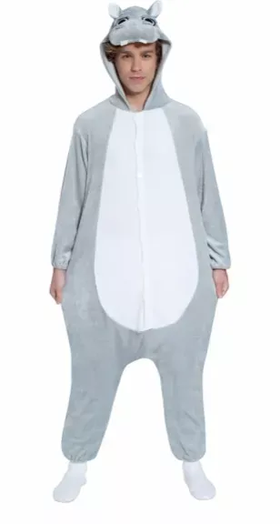 PYJAMA HIPPOPOTAME TAILLE M 46 48 – Image 2