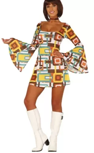 FILLE DISCO ADULTE TAILLE M 38 40