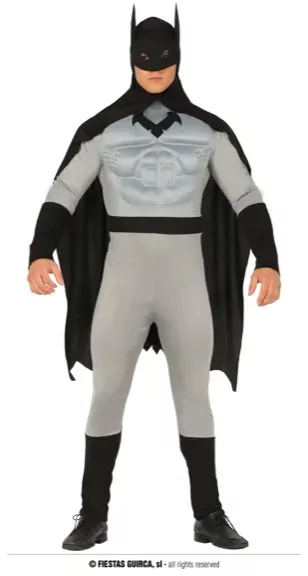 SUPERHÉROS MUSCLÉ ADULTE TAILLE M 48 50
