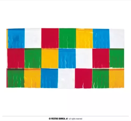 PQT 25 M GUIRLANDE MULTICOLORE PLASTIQUE