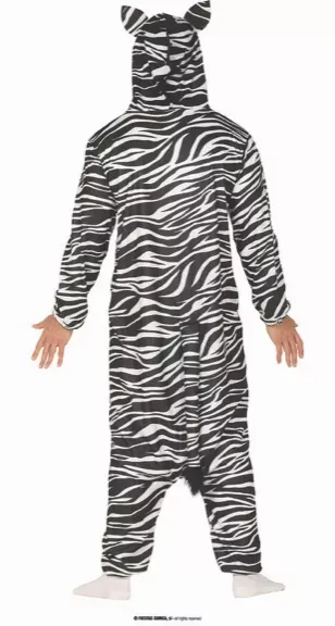 PYJAMA ZÈBRE ADULTE TAILLEL L 52 54 – Image 3