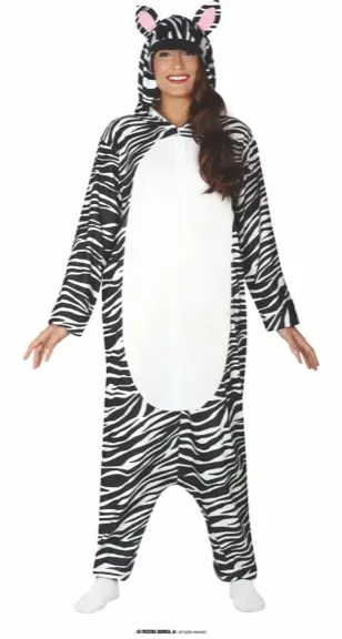 PYJAMA ZÈBRE ADULTE TAILLEL L 52 54 – Image 4