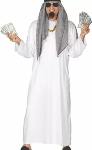 CHEIK ARABE ADULTE TAILLE L 52 54