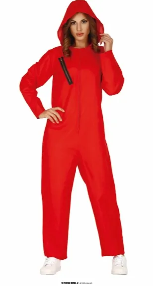 CONDAMNÉE CAPUCHE ROUGE ADULTE TAILLE L 42-44 – Image 2