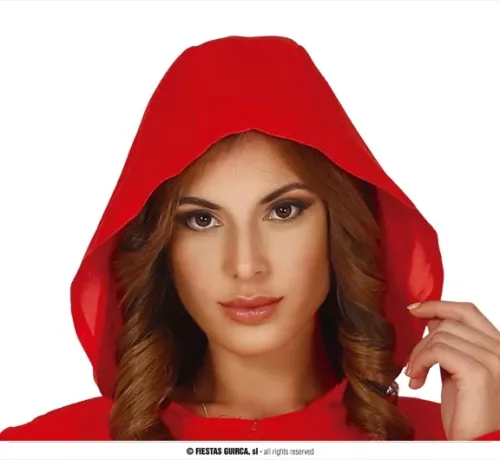 CONDAMNÉE CAPUCHE ROUGE ADULTE TAILLE L 42-44 – Image 5